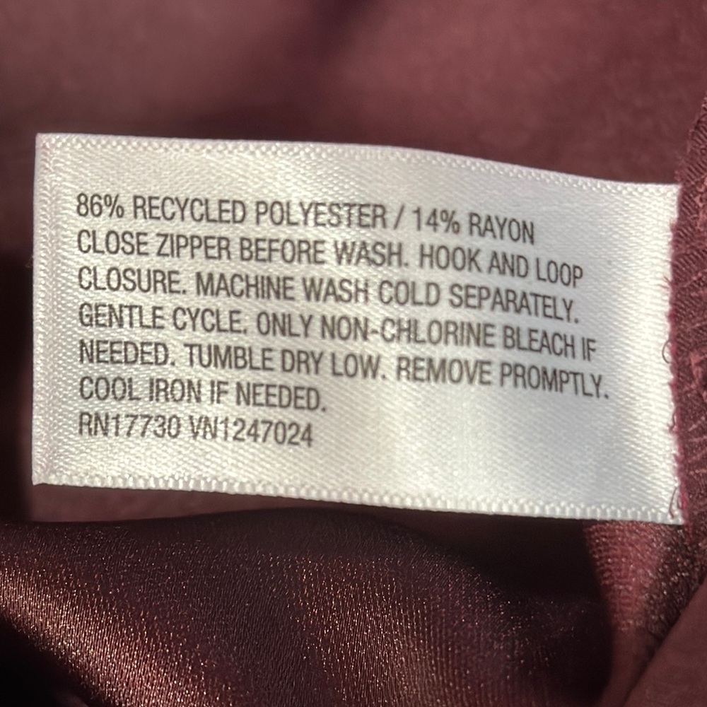 NWT A New Day Woman’s Burgundy Pants Size 14 - Picture 4 of 5